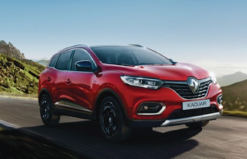 Leasing de carros a curto prazo com a Renault na Europa